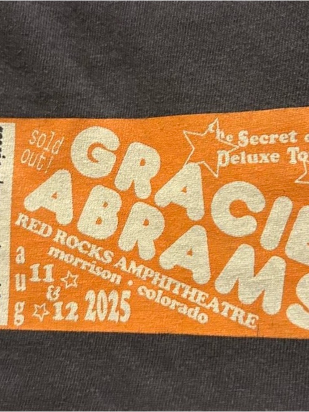 exclusive gracie abrams shirt.
